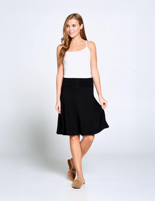 Popana Midi Skirt for Women, Flowy Skirts for Women Midi Length