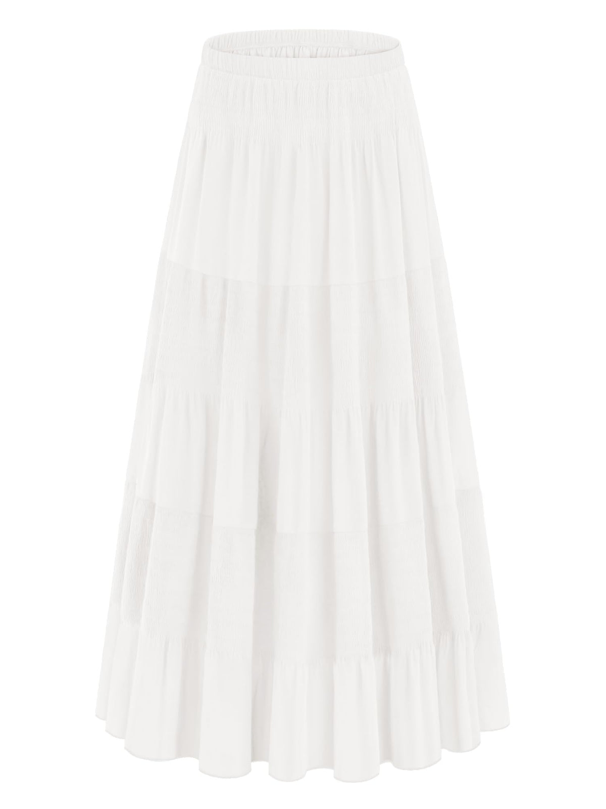 onlypuff Maxi Skirt Women Western Midi Chiffon Flowy Boho Fall Outfits