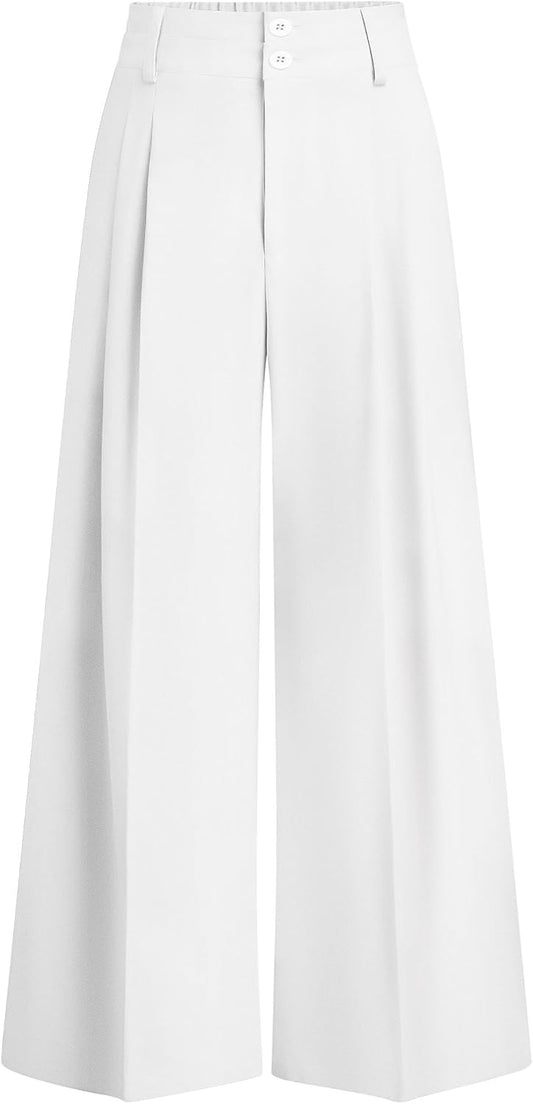 PRETTYGARDEN Women's High Waisted Wide Leg Dress Pants