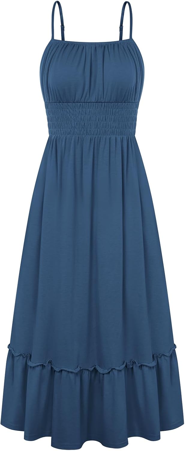 GRACE KARIN Women's Summer Maxi Dresses 2026 Beach Vacation Dress