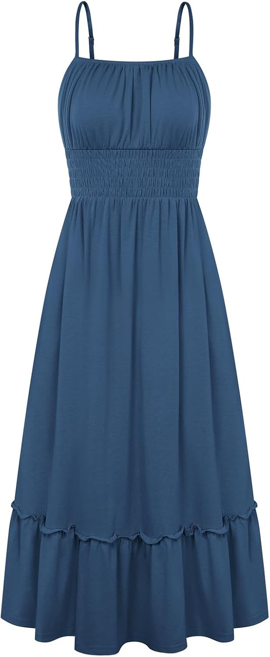 GRACE KARIN Women's Summer Maxi Dresses 2026 Beach Vacation Dress