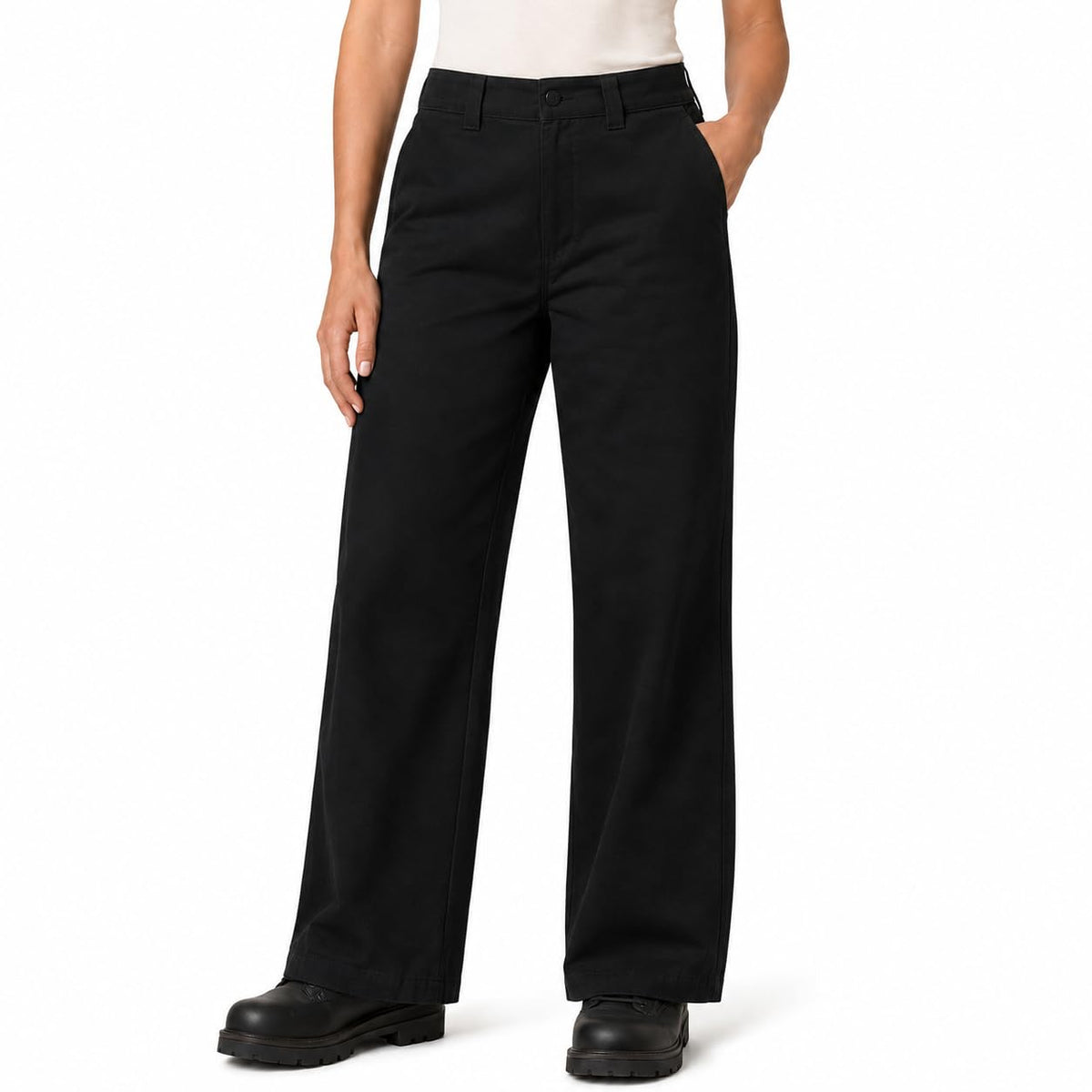 Dickies Women's Wide Leg Work Pants
