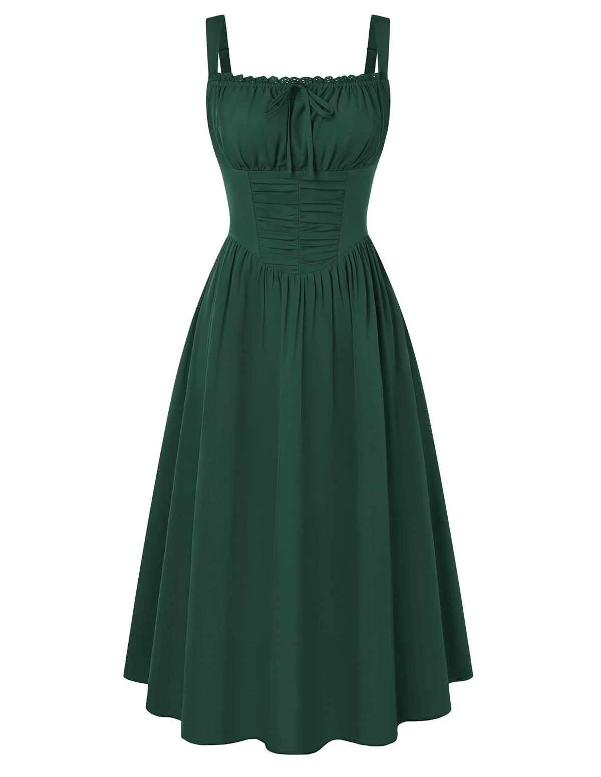 Scarlet Darkness Women Corset Midi Dress Homecoming Cocktail Party Sundress
