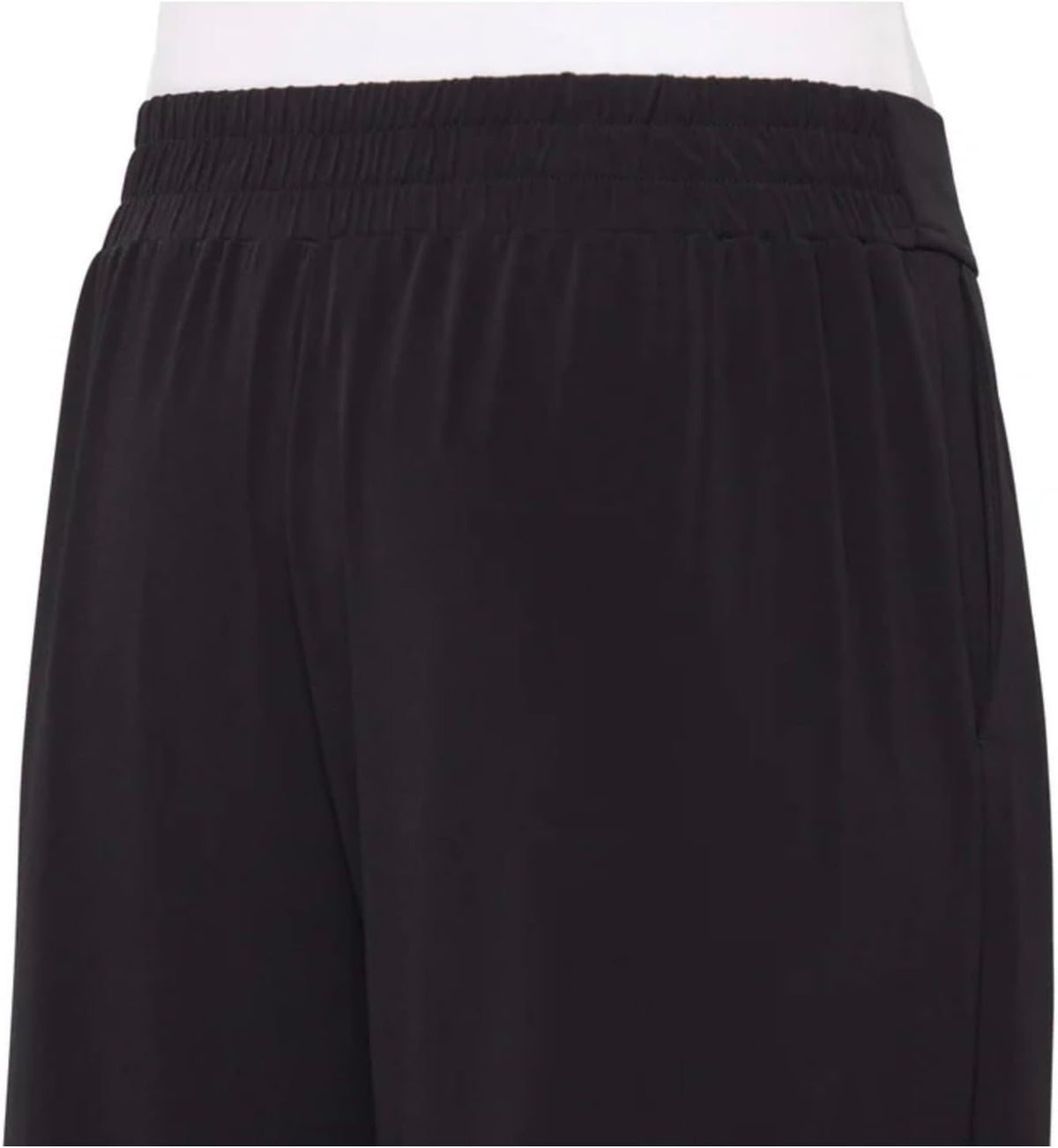 Three Dots Women's Pull-On Wide Leg Pant with Pockets