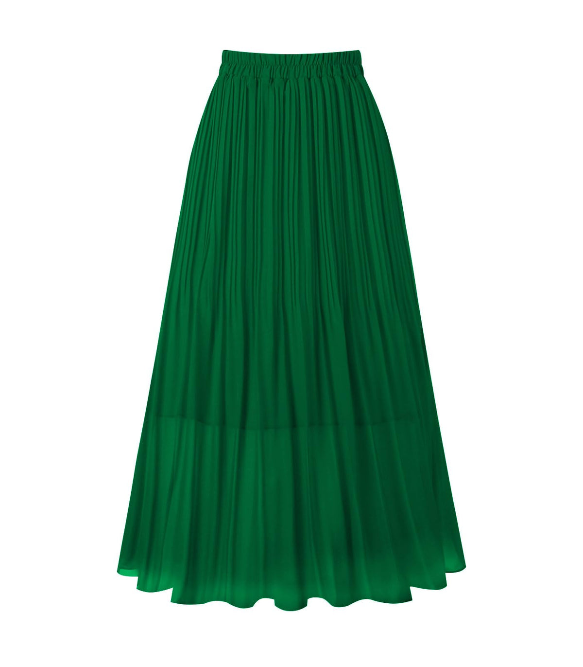 Kingfancy Women's Pleated Skirt A-Line Midi Skirts