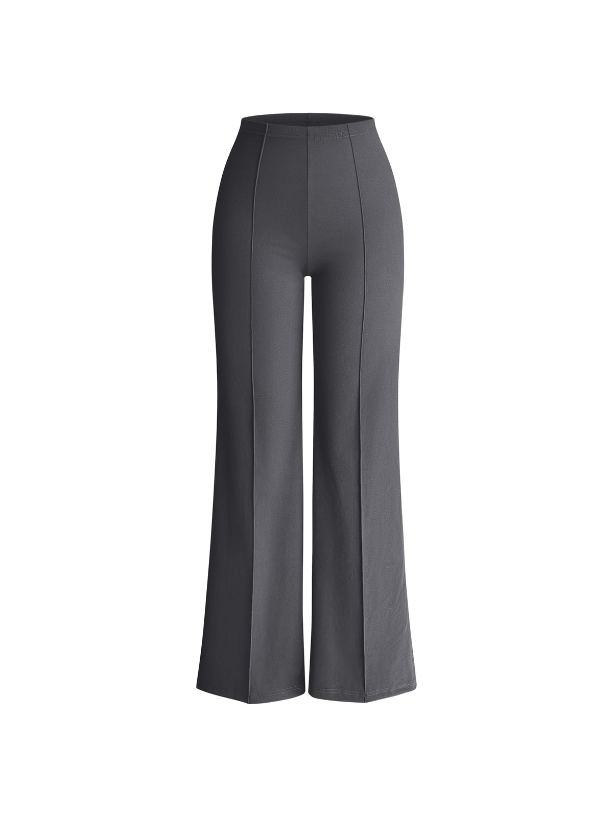 OQQ Women Wide Leg Pants High Waist Casual Pants Clothes Outfits