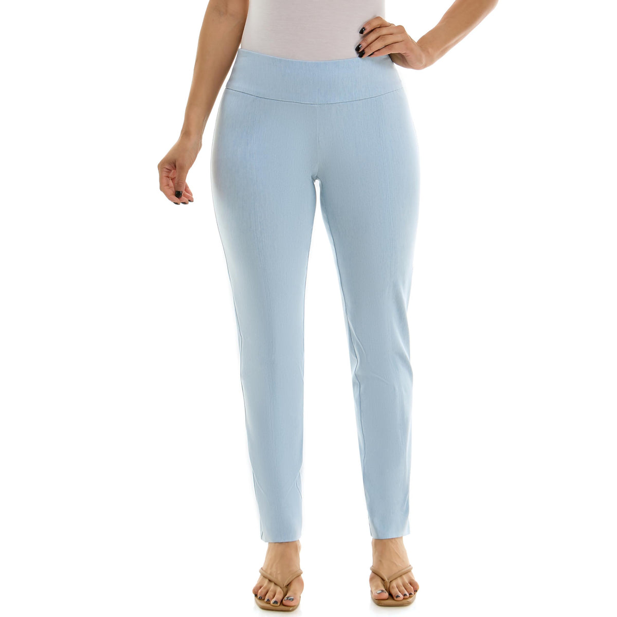 Zac & Rachel Women's Pull On Slim Leg Pant with Millennium Fabric