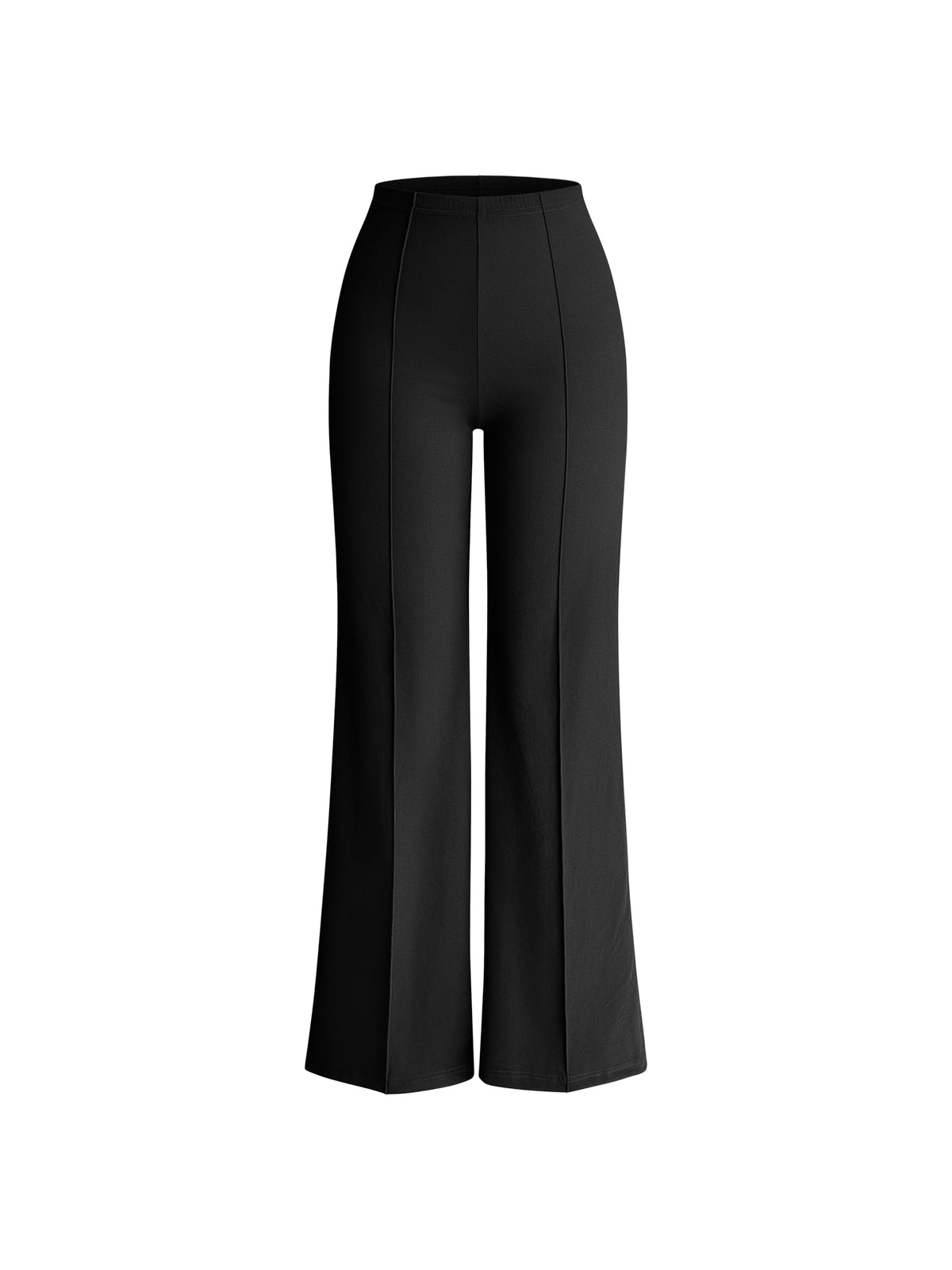 OQQ Women Wide Leg Pants High Waist Casual Pants Clothes Outfits