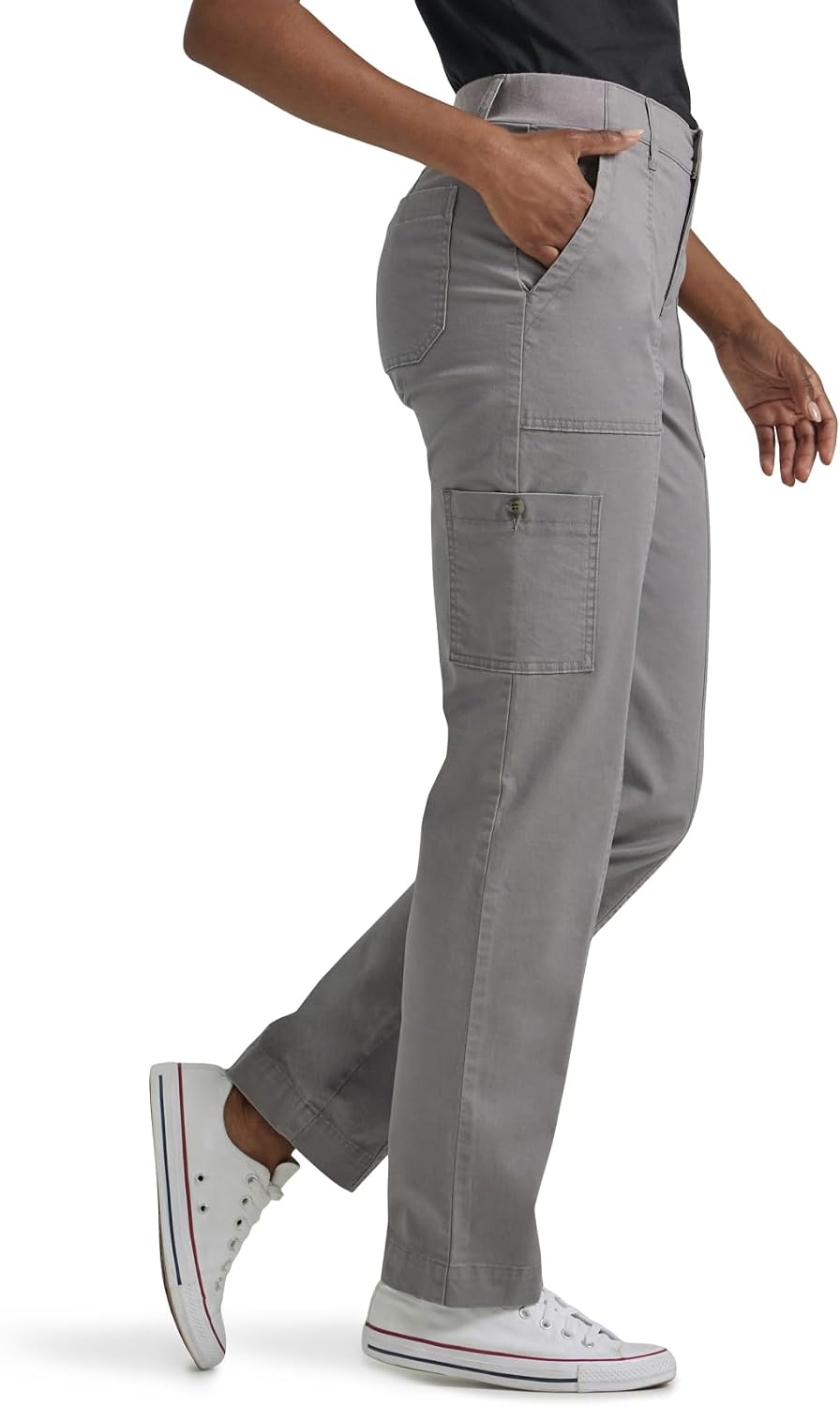 Lee Women's Ultra Lux Comfort with Flex-to-go Utility Pant