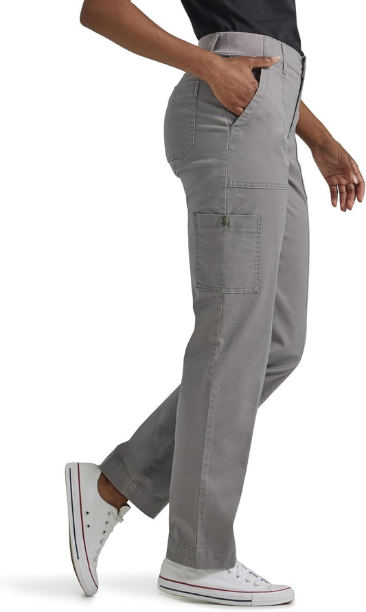 Lee Women's Ultra Lux Comfort with Flex-to-go Utility Pant