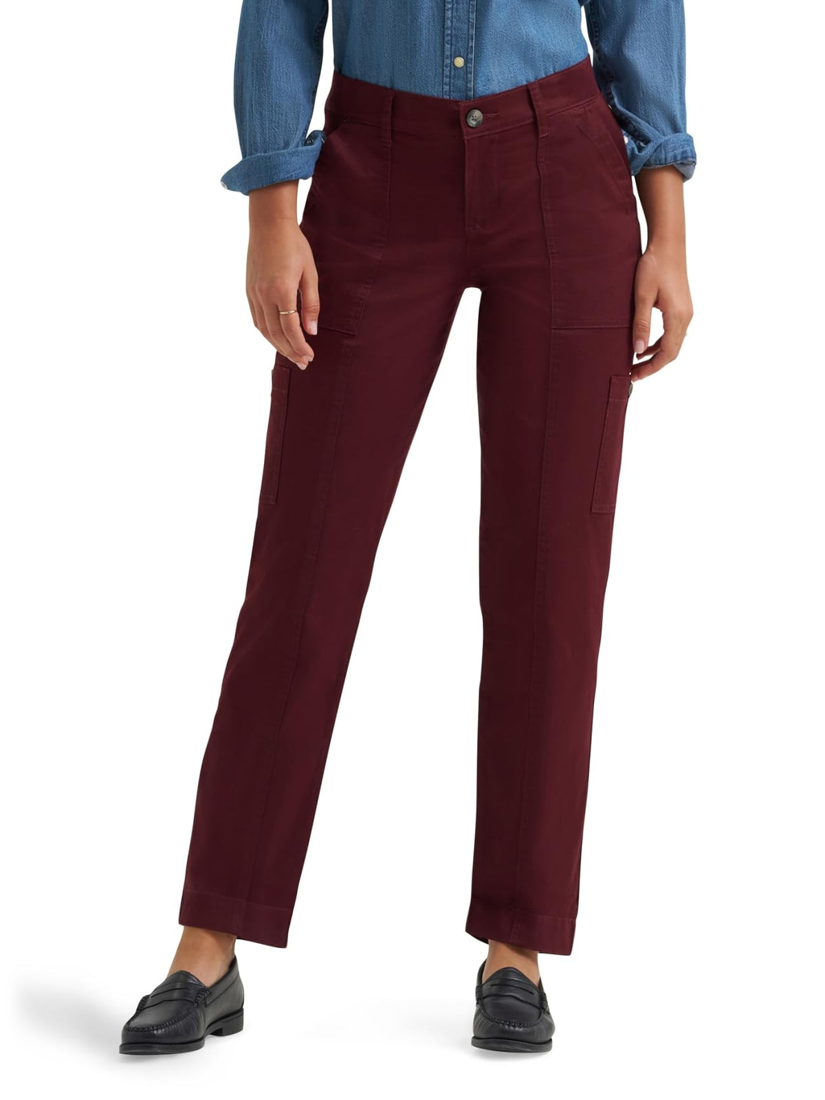 Lee Women's Ultra Lux Comfort with Flex-to-go Utility Pant
