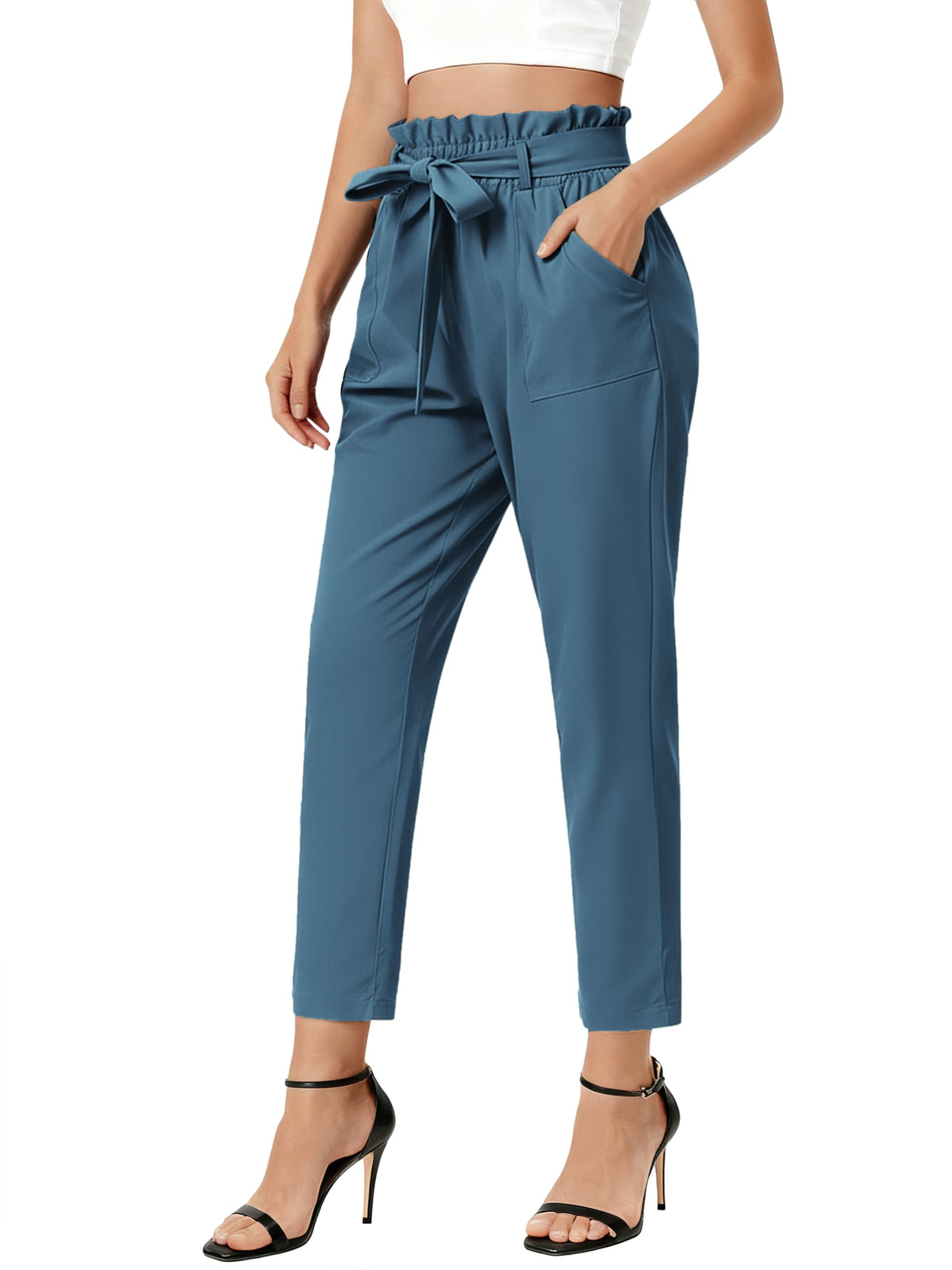 GRACE KARIN Women Work Pants, High Waist Dressy Trousers Business Casual