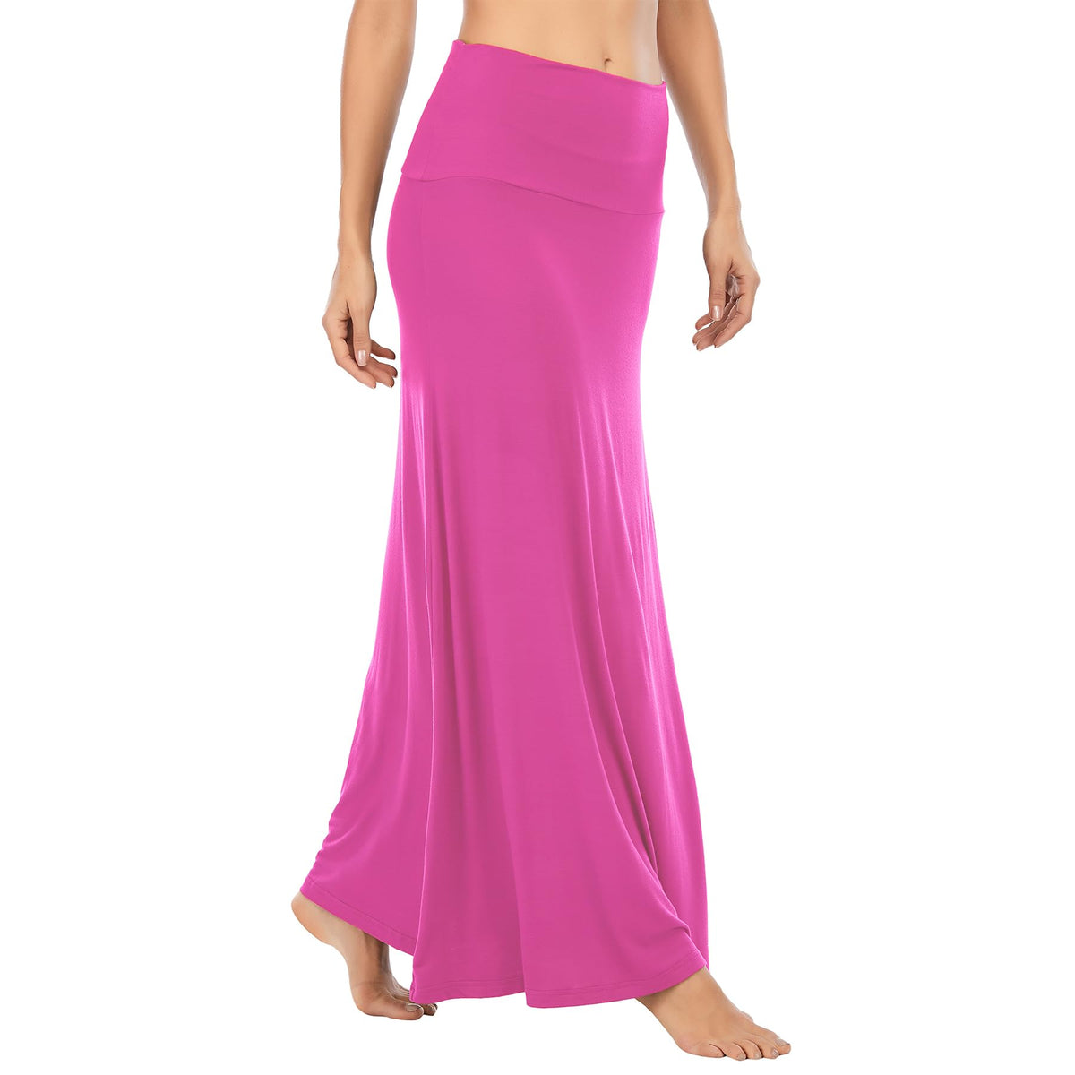 Zando Long Skirts for Women Tummy Control Boho Maxi Skirts