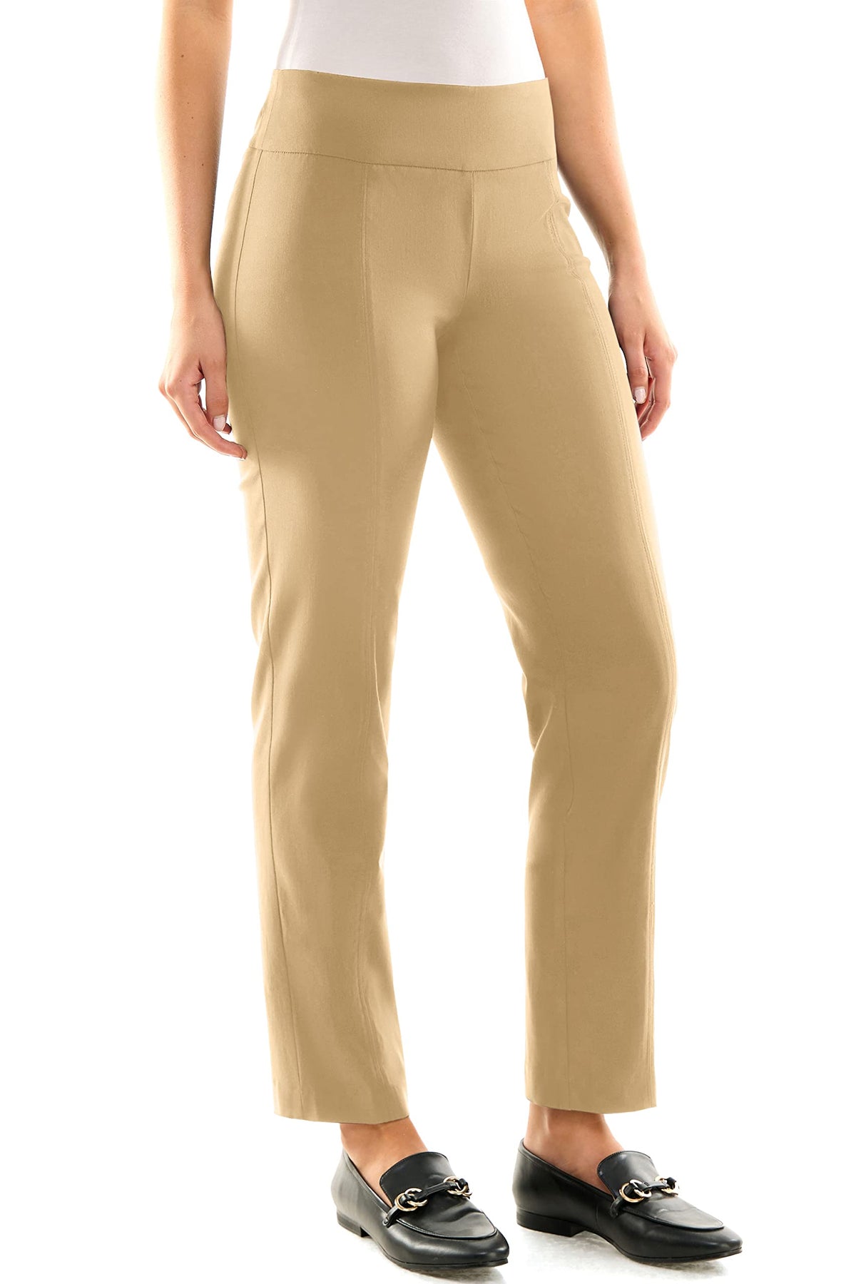 Zac & Rachel Women's Pull On Slim Leg Pant with Millennium Fabric