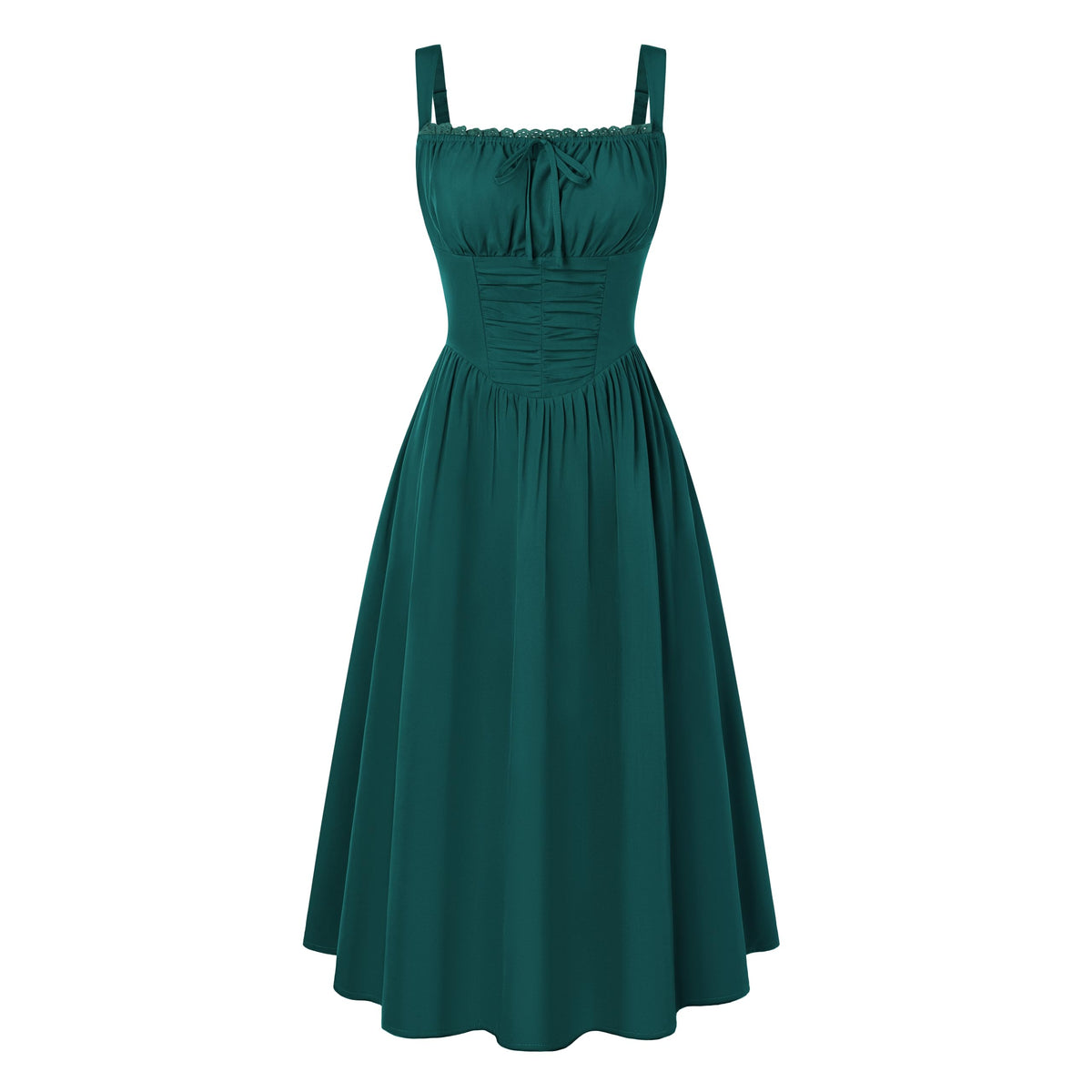 Scarlet Darkness Women Corset Midi Dress Homecoming Cocktail Party Sundress