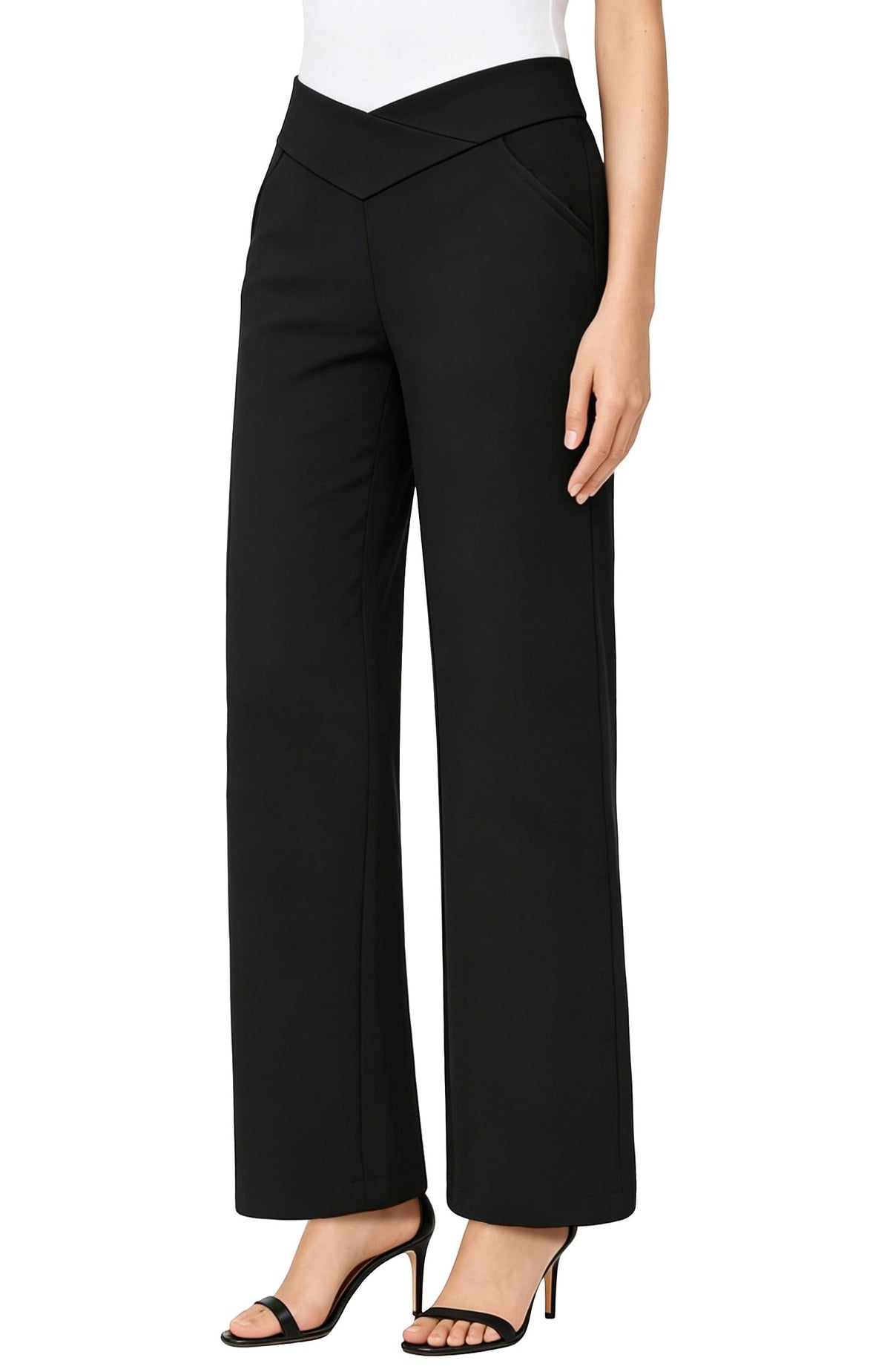 SEMARO Dress Pants Women Business Casual Work Pant Stretchy High Waist Office Slacks Trousers with Pockets
