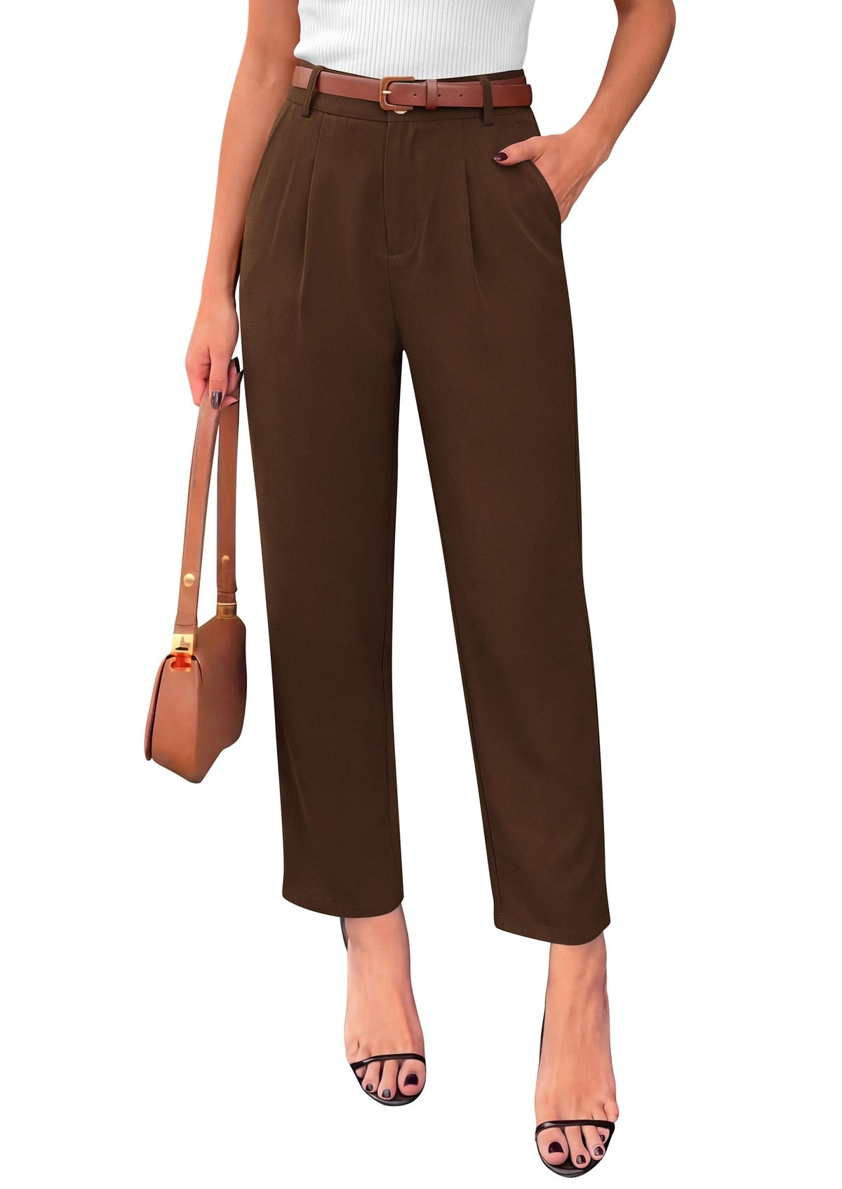 PRETTYGARDEN Womens Dress Pants Business Casual Outfits