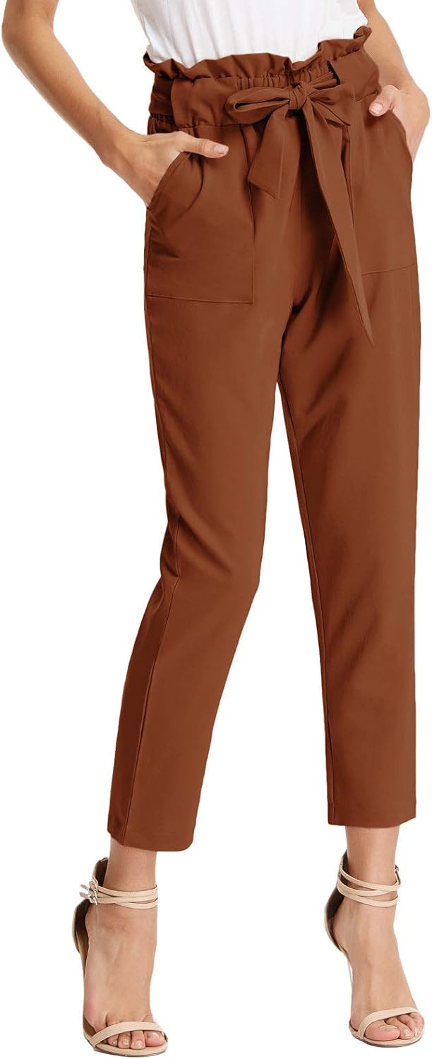 GRACE KARIN Women Work Pants, High Waist Dressy Trousers Business Casual
