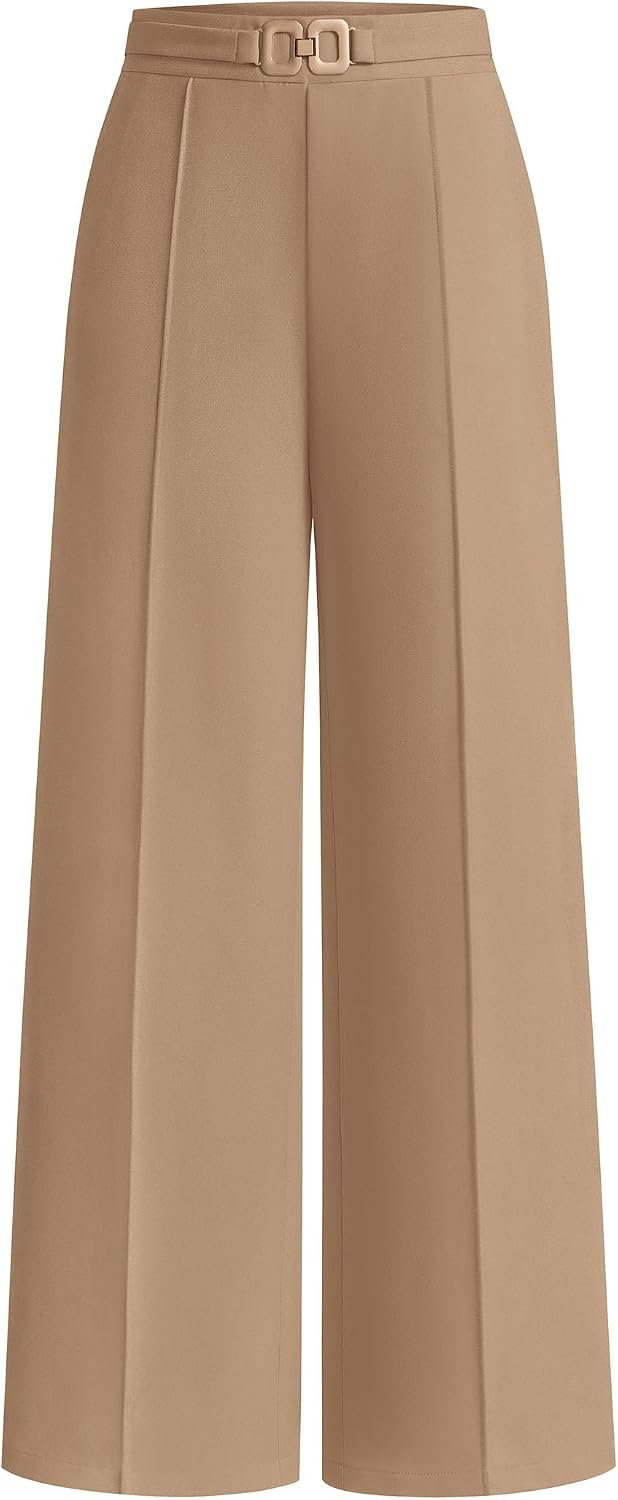 PRETTYGARDEN Womens Dress Pants High Waisted Tailored Trousers