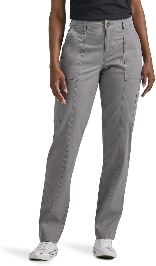 Lee Women's Ultra Lux Comfort with Flex-to-go Utility Pant