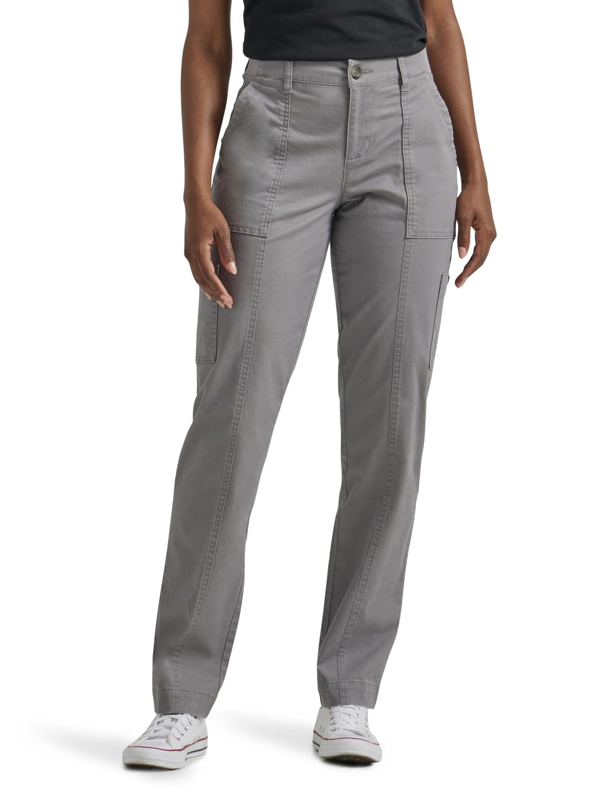 Lee Women's Petite Ultra Lux Comfort with Flex-to-go Utility Pant