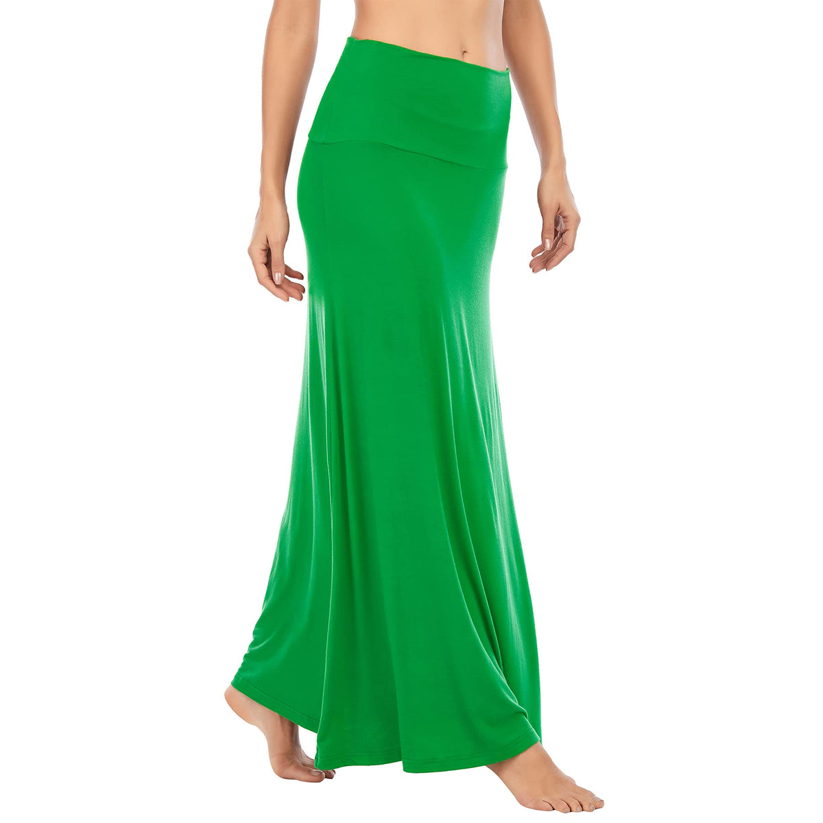 Zando Long Skirts for Women Tummy Control Boho Maxi Skirts