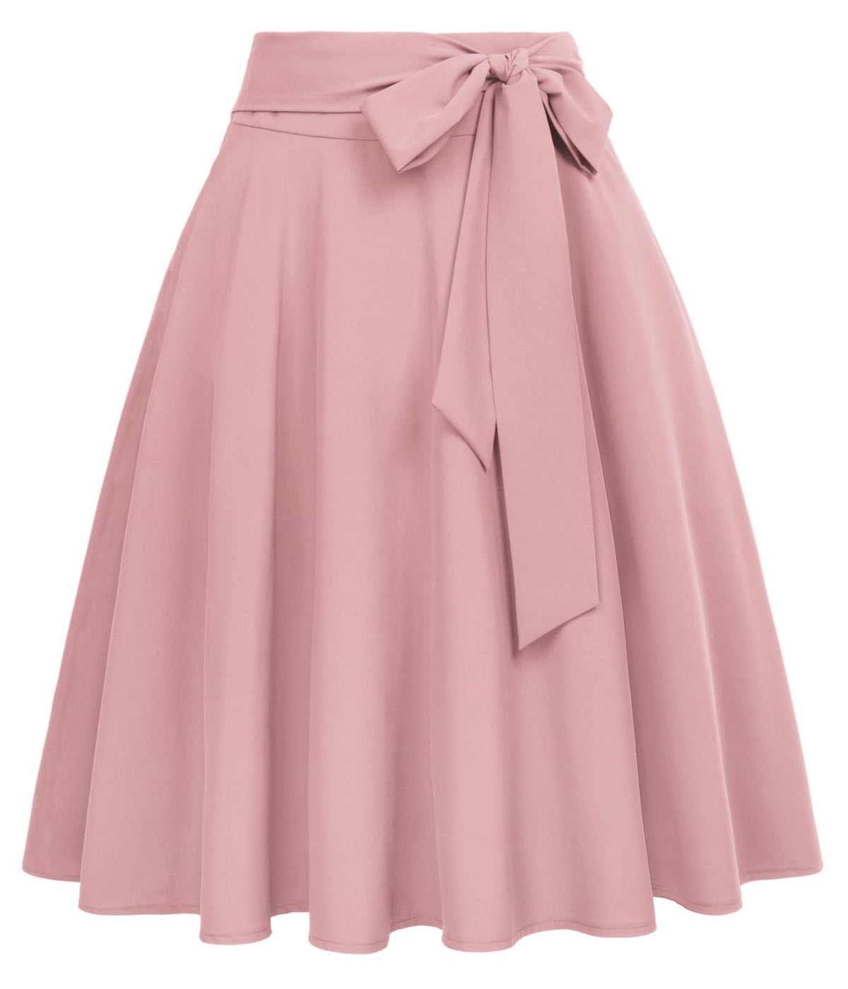Belle Poque Women High Waisted A Line Skirt with Pockets