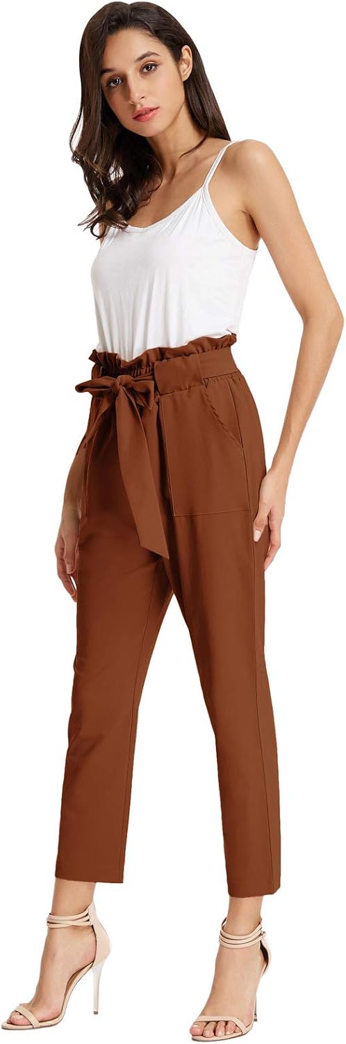 GRACE KARIN Women Work Pants, High Waist Dressy Trousers Business Casual