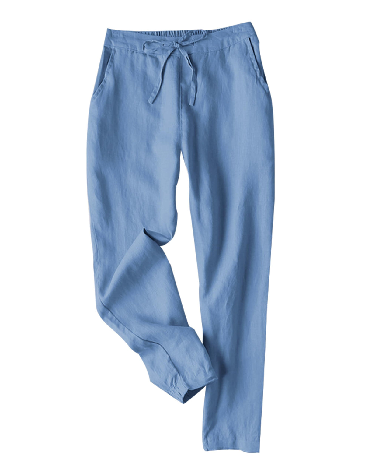 Tanming Cotton Linen Pants for Women Summer Casual Trousers