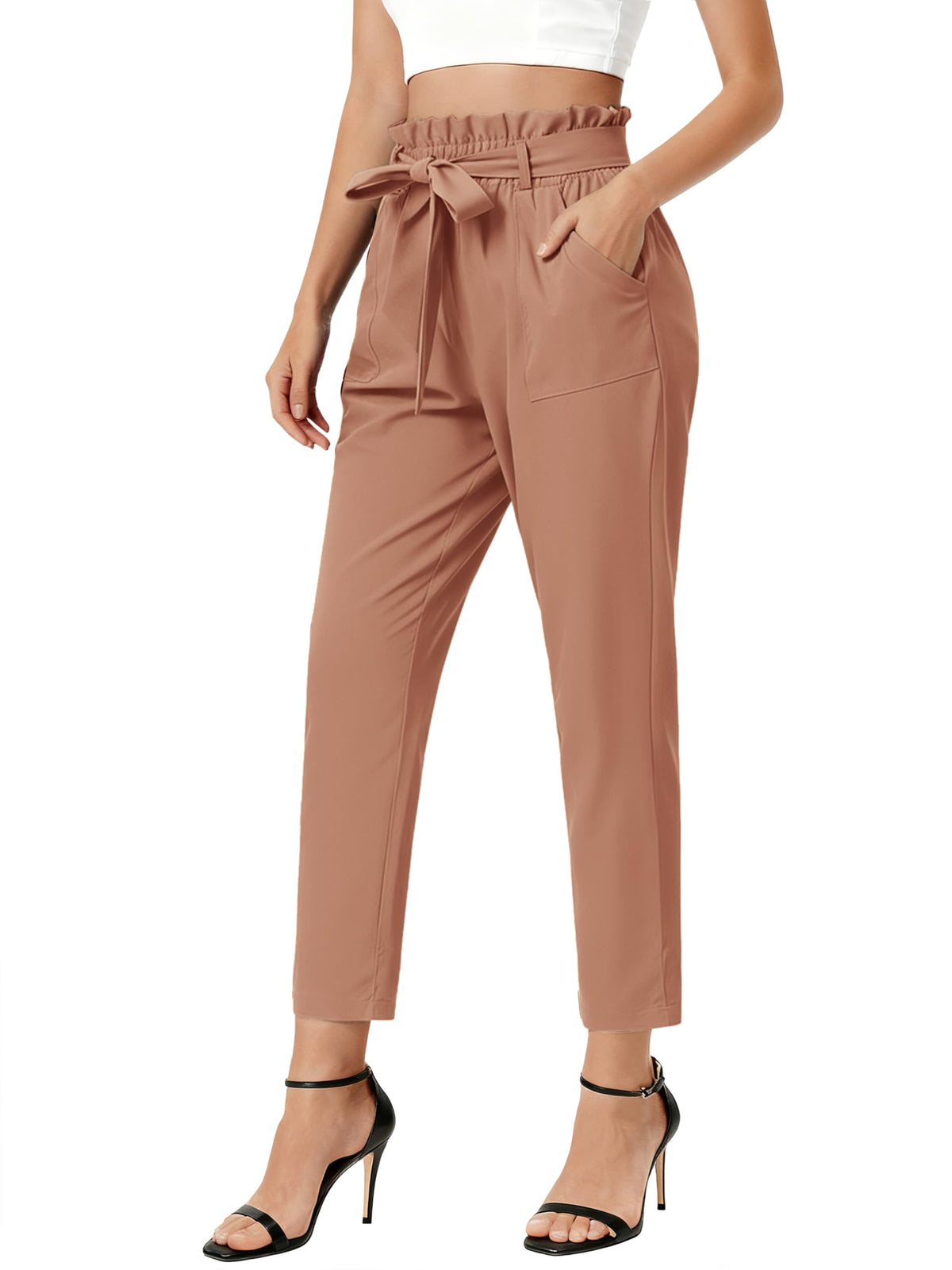 GRACE KARIN Women Work Pants, High Waist Dressy Trousers Business Casual
