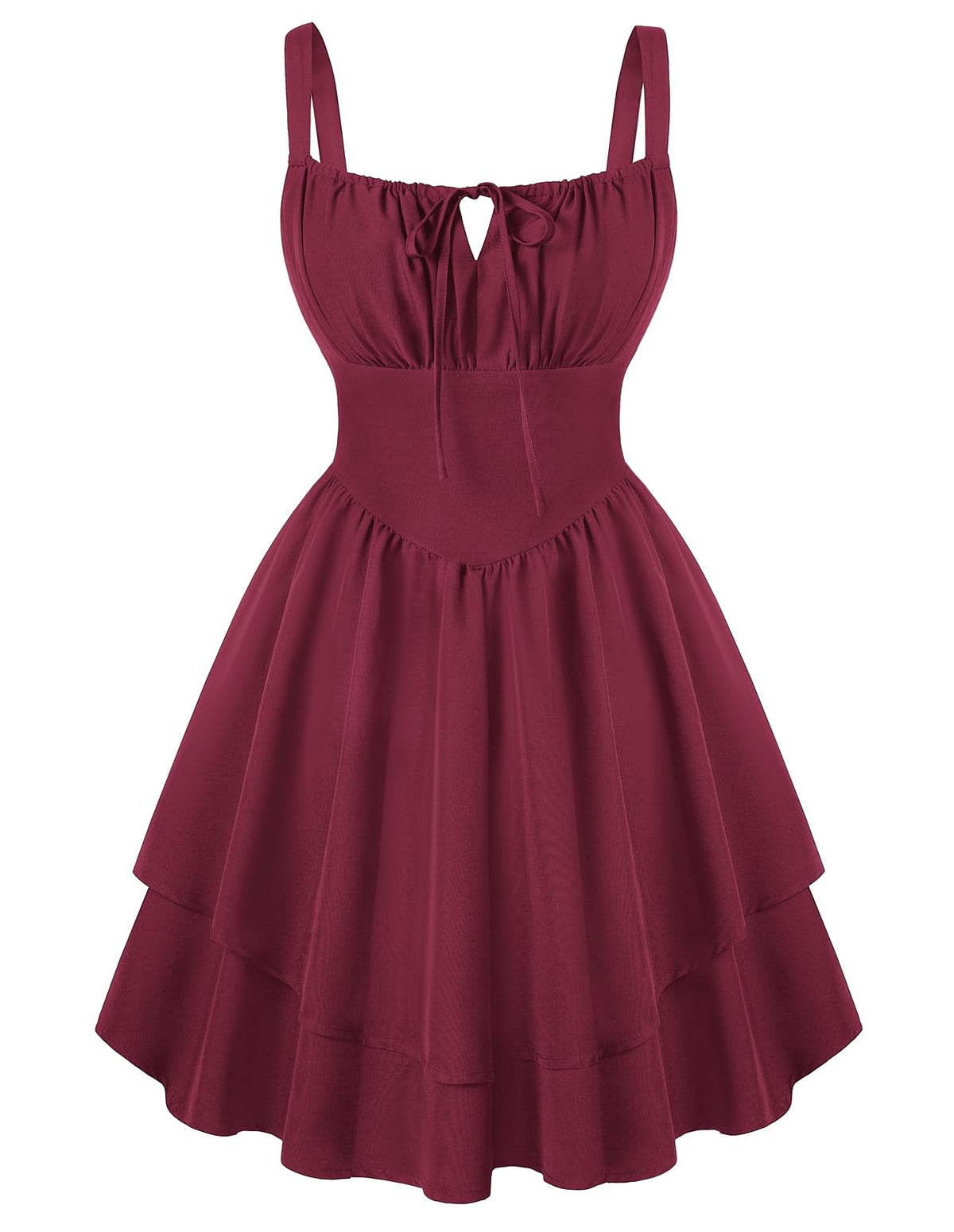 Scarlet Darkness Corset Mini Dress for Women Teens Grad Homecoming Sundress