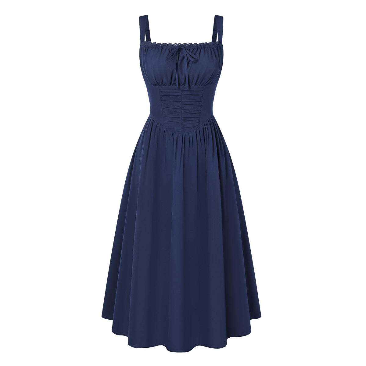 Scarlet Darkness Women Corset Midi Dress Homecoming Cocktail Party Sundress
