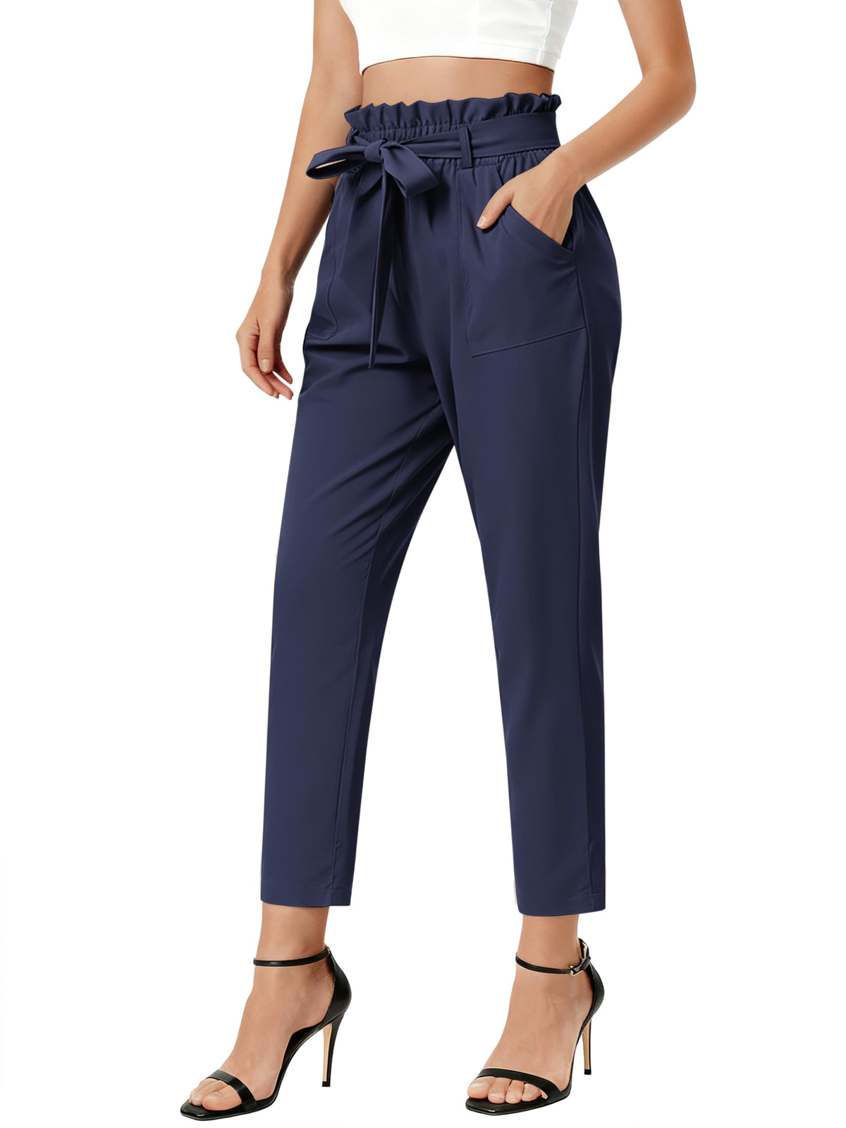GRACE KARIN Women Work Pants, High Waist Dressy Trousers Business Casual
