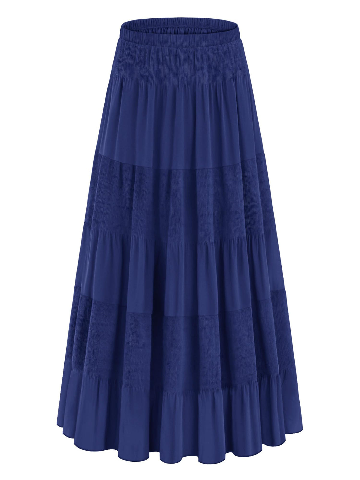 onlypuff Maxi Skirt Women Western Midi Chiffon Flowy Boho Fall Outfits