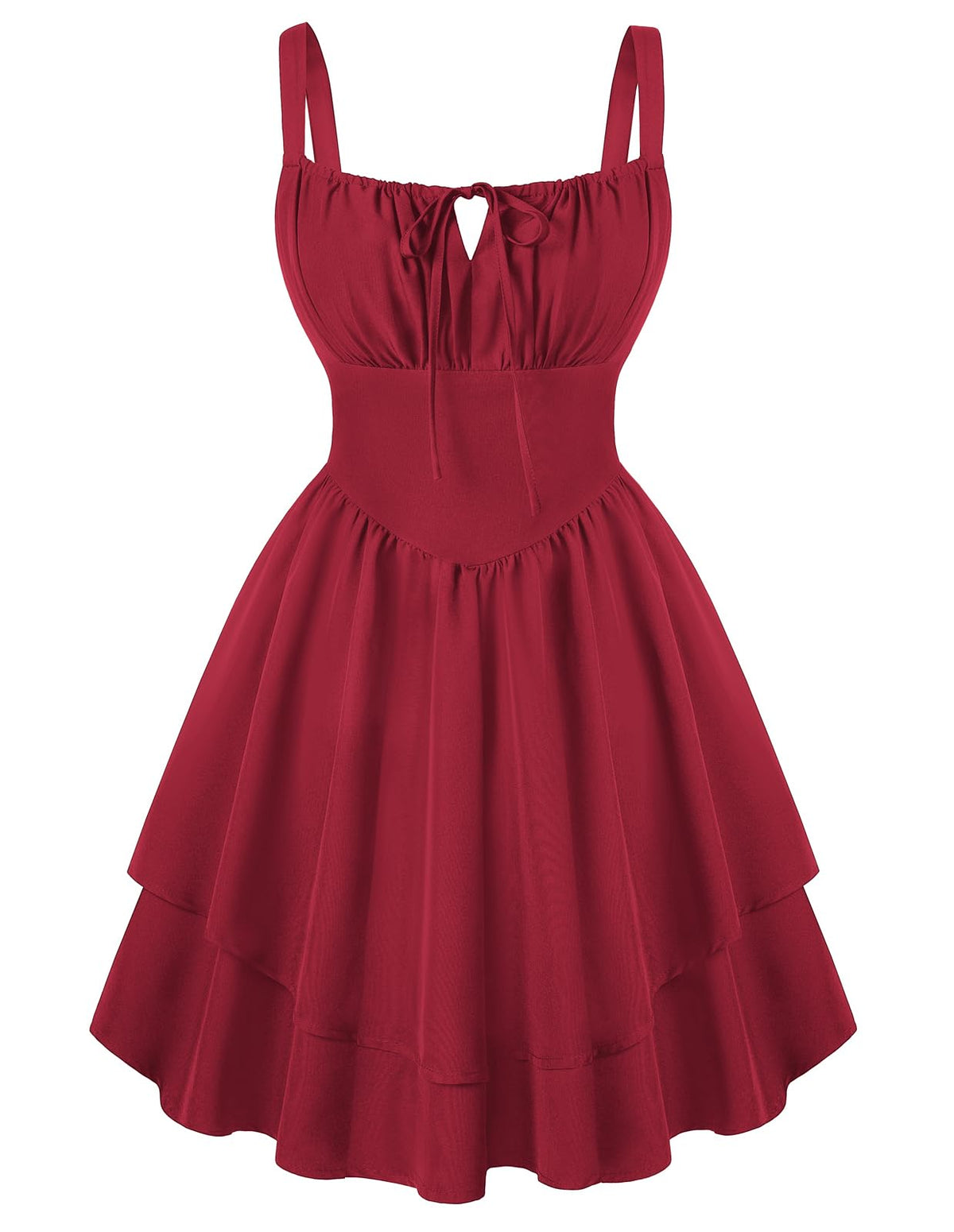 Scarlet Darkness Corset Mini Dress for Women Teens Grad Homecoming Sundress