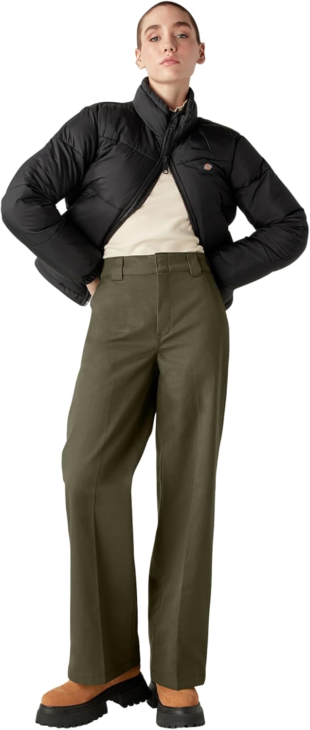 Dickies Women's Wide Leg Work Pants