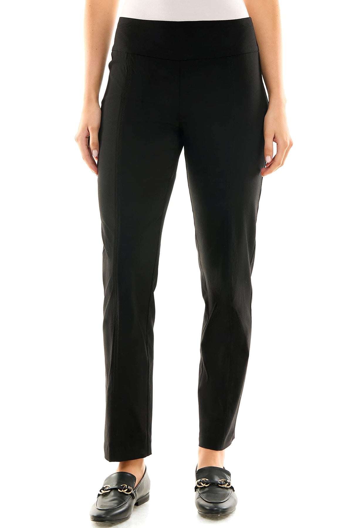 Zac & Rachel Women's Pull On Slim Leg Pant with Millennium Fabric