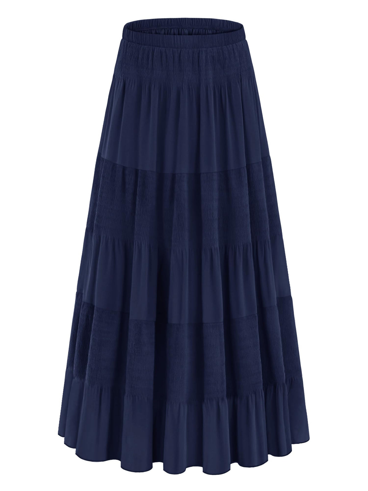 onlypuff Maxi Skirt Women Western Midi Chiffon Flowy Boho Fall Outfits