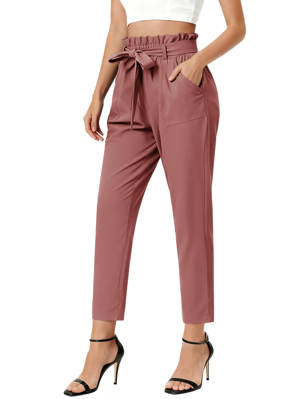 GRACE KARIN Women Work Pants, High Waist Dressy Trousers Business Casual