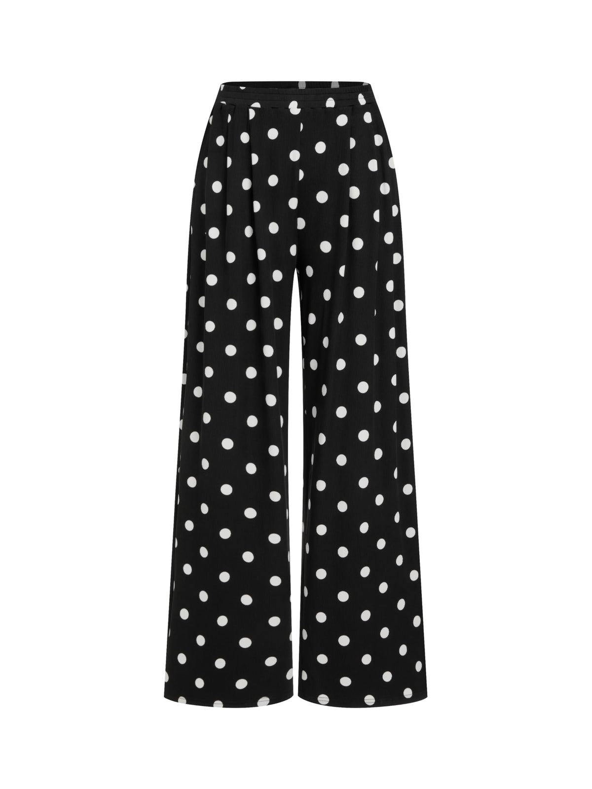 CIDER Palazzo Pants for Women Wide Leg Flowy Pants with Pockets Elastic Mid Waist Summer Beach Vacation Outfits Lightweight