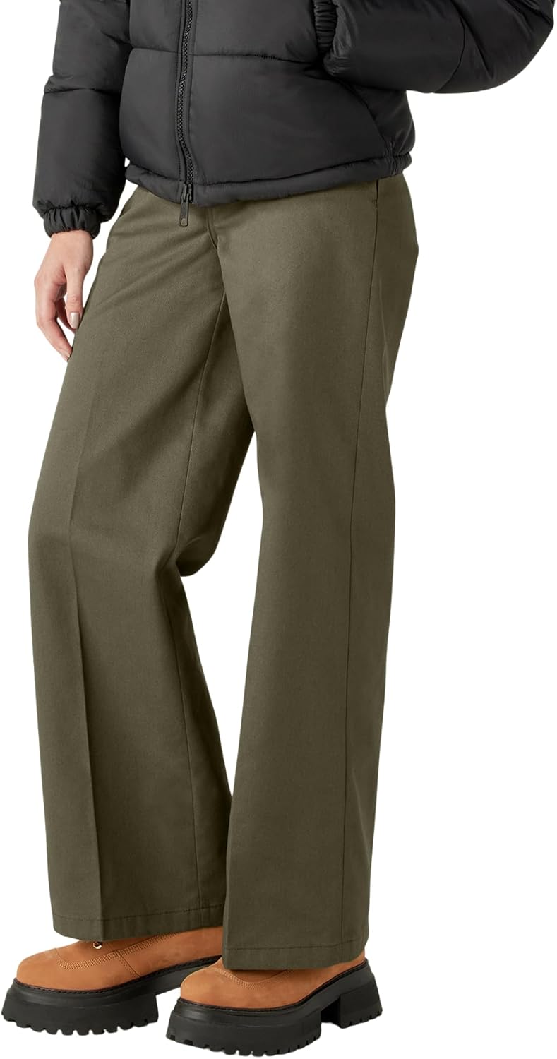 Dickies Women's Wide Leg Work Pants