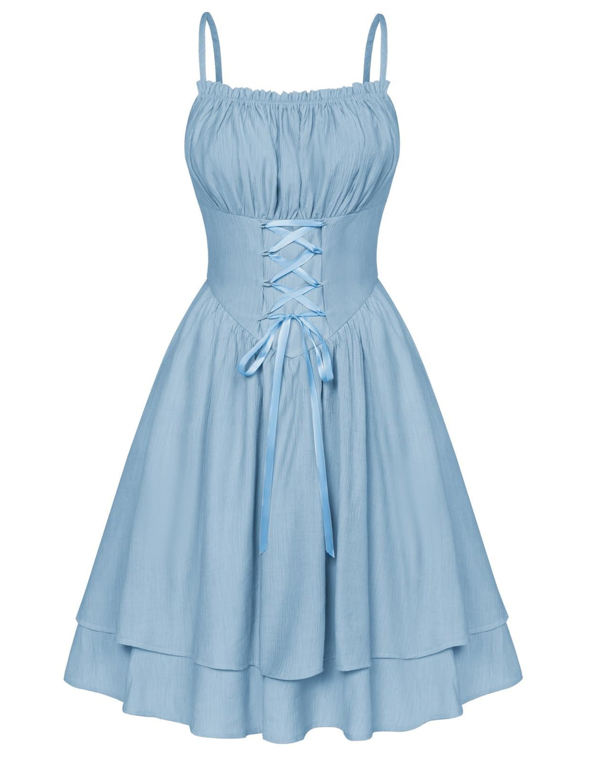 Scarlet Darkness Corset Mini Sundress Chiffon Homecoming Dress for Women