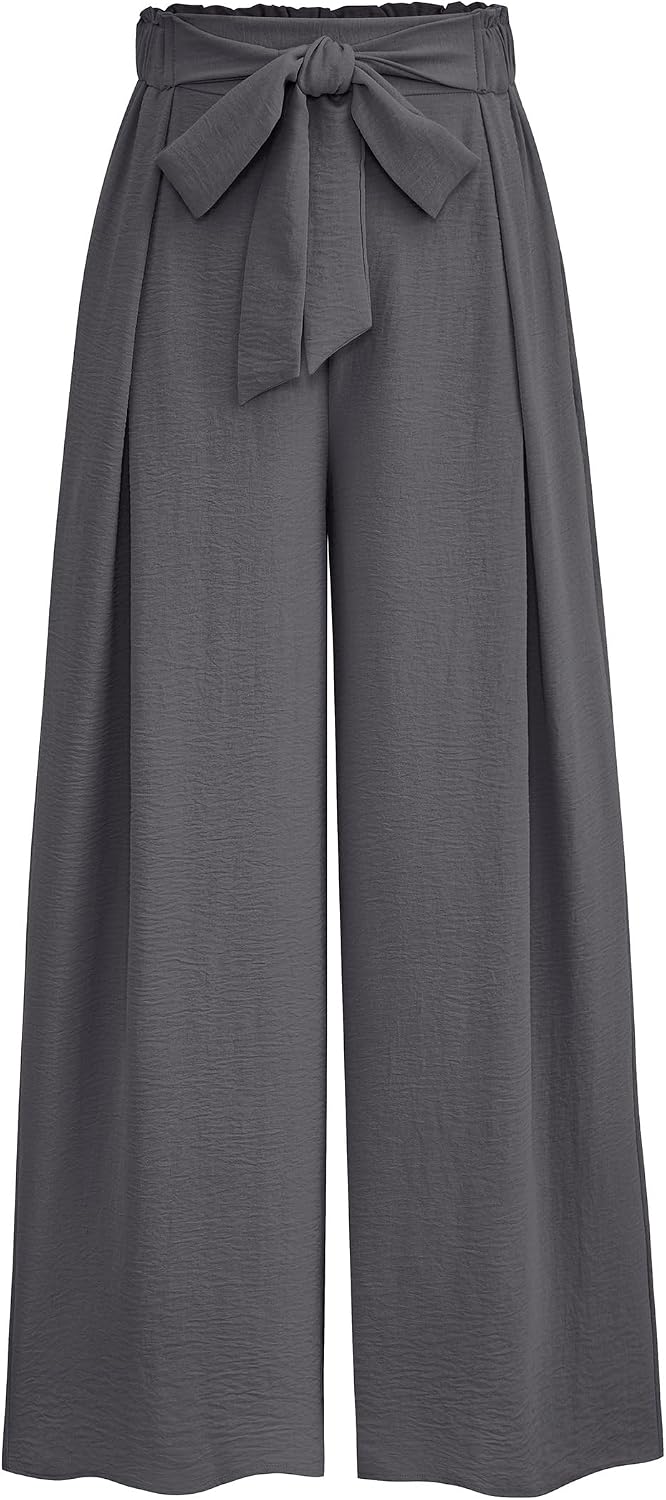 PRETTYGARDEN Women's Palazzo Wide Leg Work Dress Pants