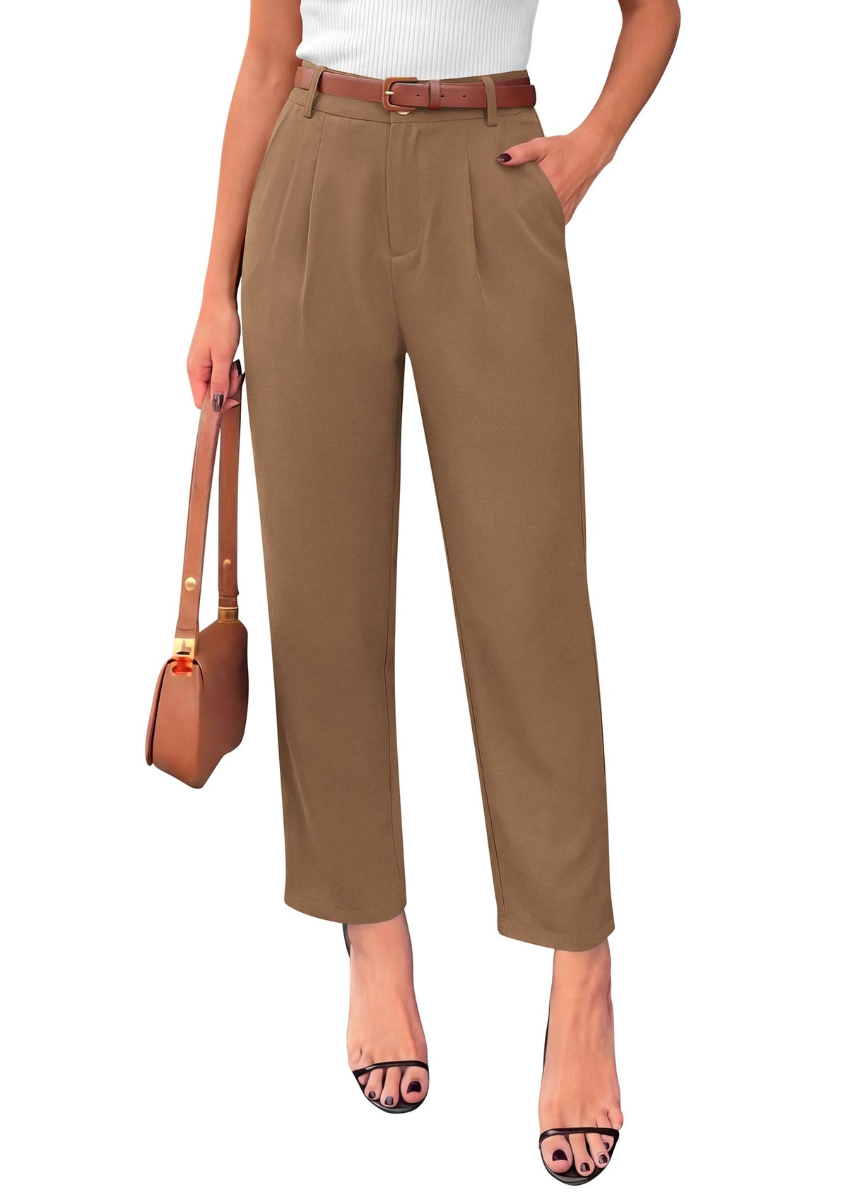 PRETTYGARDEN Womens Dress Pants Business Casual Outfits