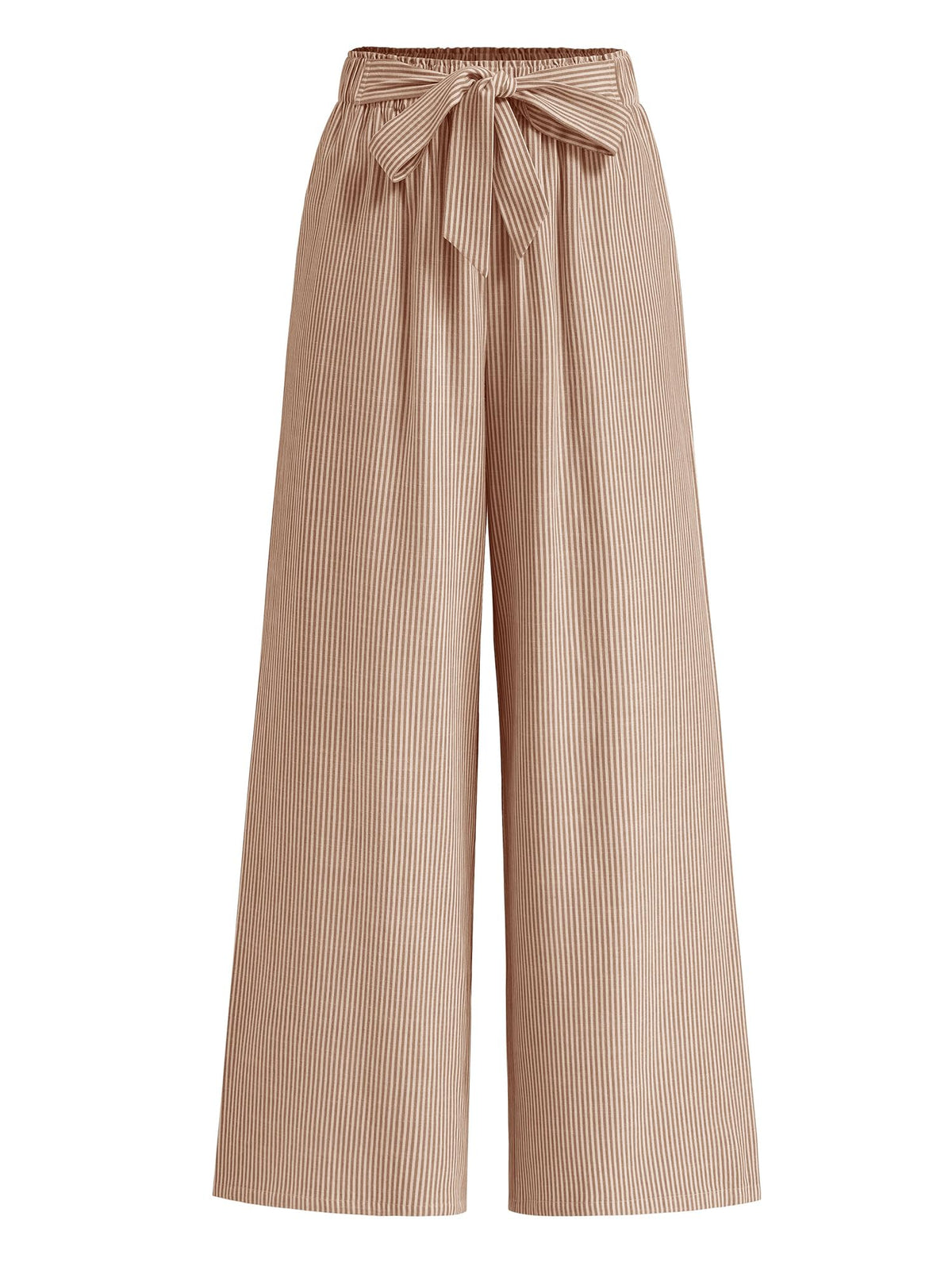 BTFBM Striped Palazzo Pants for Women Casual Summer 2026