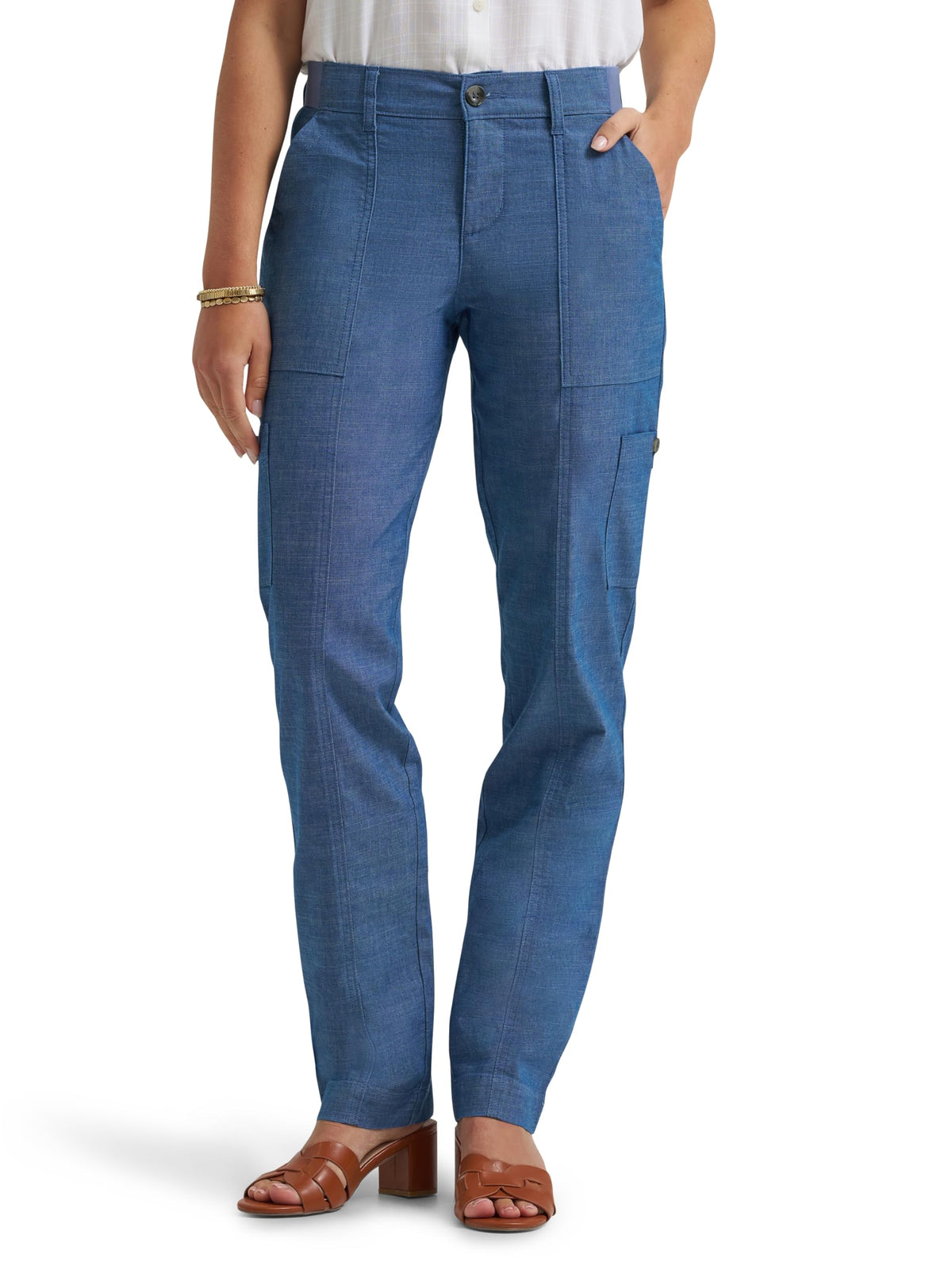 Lee Women's Ultra Lux Comfort with Flex-to-go Utility Pant