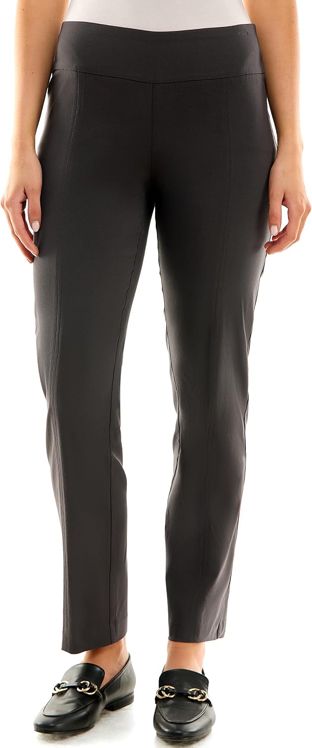 Zac & Rachel Women's Pull On Slim Leg Pant with Millennium Fabric