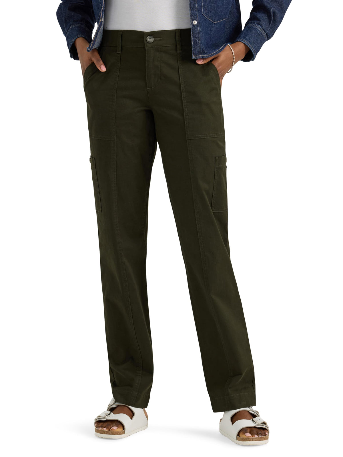 Lee Women's Ultra Lux Comfort with Flex-to-go Utility Pant