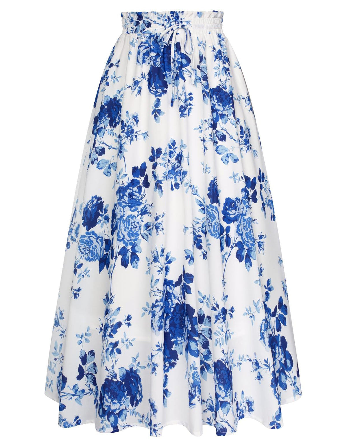 Scarlet Darkness Floral Maxi Skirts for Women Summer Victorian Long Skirt
