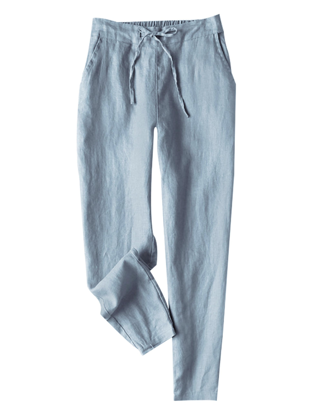 Tanming Cotton Linen Pants for Women Summer Casual Trousers